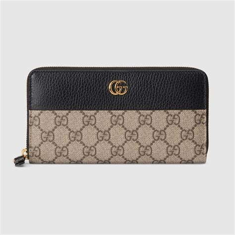 gucci nymphaea zip around wallet|Gucci marmont zip around wallet.